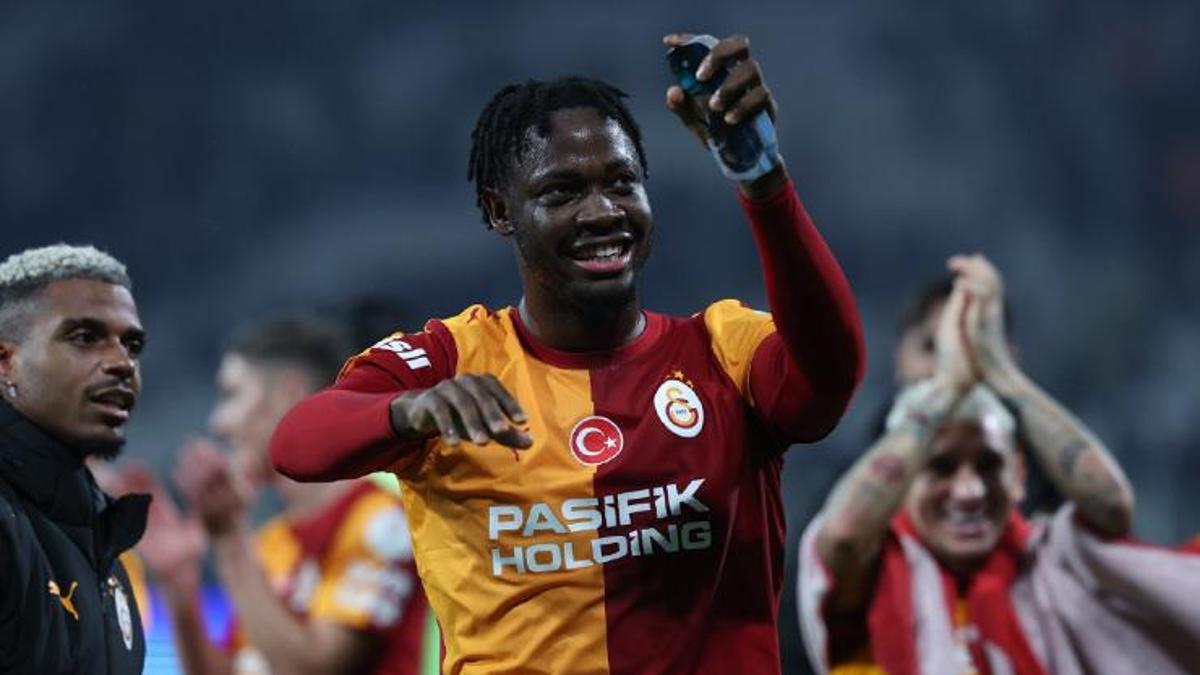 El Chadaille Bitshiabu Galatasaray'daki İlk Maçında Hayran Bıraktı