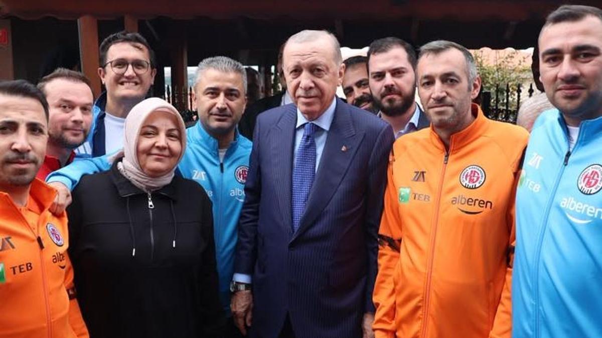 Cumhurbaşkanı Erdoğan'dan İstanbul Kastamonuspor'a Ziyaret