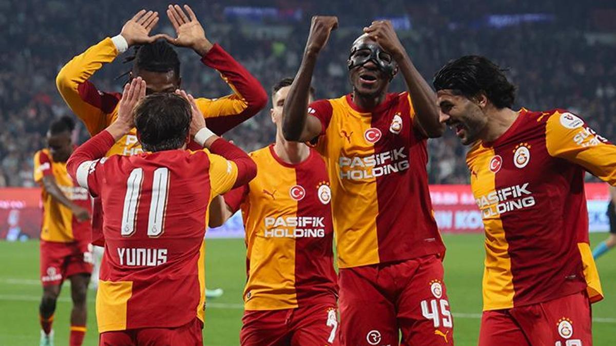Galatasaray, Konyaspor'u 4-0 yenerek zirvedeki yerini korudu