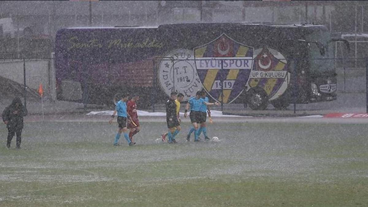 Fethiyespor-Eyüpspor maçı 4 Kasım'da kaldığı yerden devam edecek